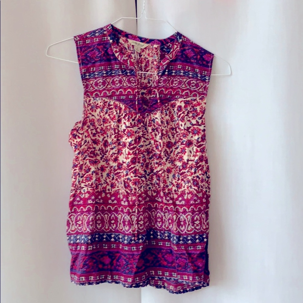 Lucky Brand Silk Shirt S